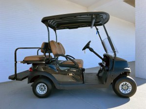2023 Club Car Tempo 48 Volt Electric Golf Cart Saddle Seats 03